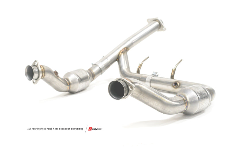 AMS Performance 2015+ Ford F-150 3.5L Ecoboost (Excl Raptor) Federal EPA Compliant Catted Downpipe.