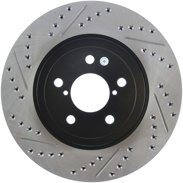 StopTech Slotted & Drilled Sport Brake Rotor.