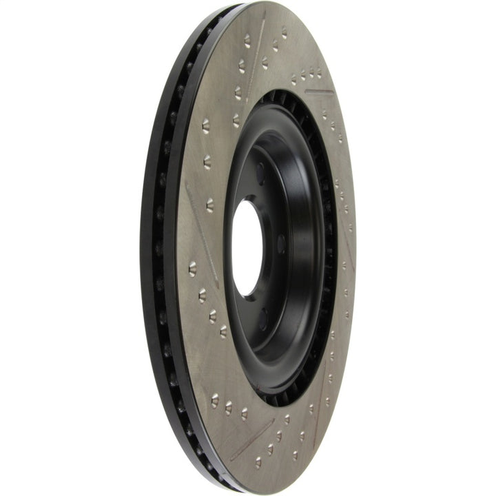 StopTech Slotted & Drilled Sport Brake Rotor.