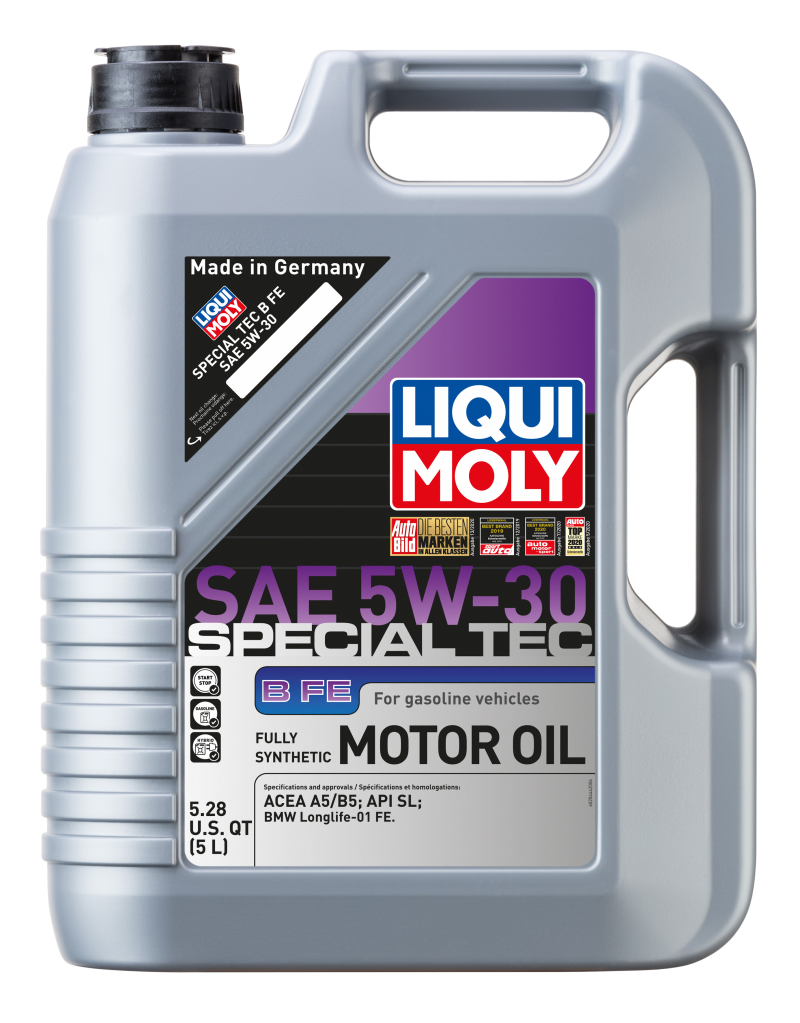LIQUI MOLY 5L Special Tec B FE Motor Oil SAE 5W30.