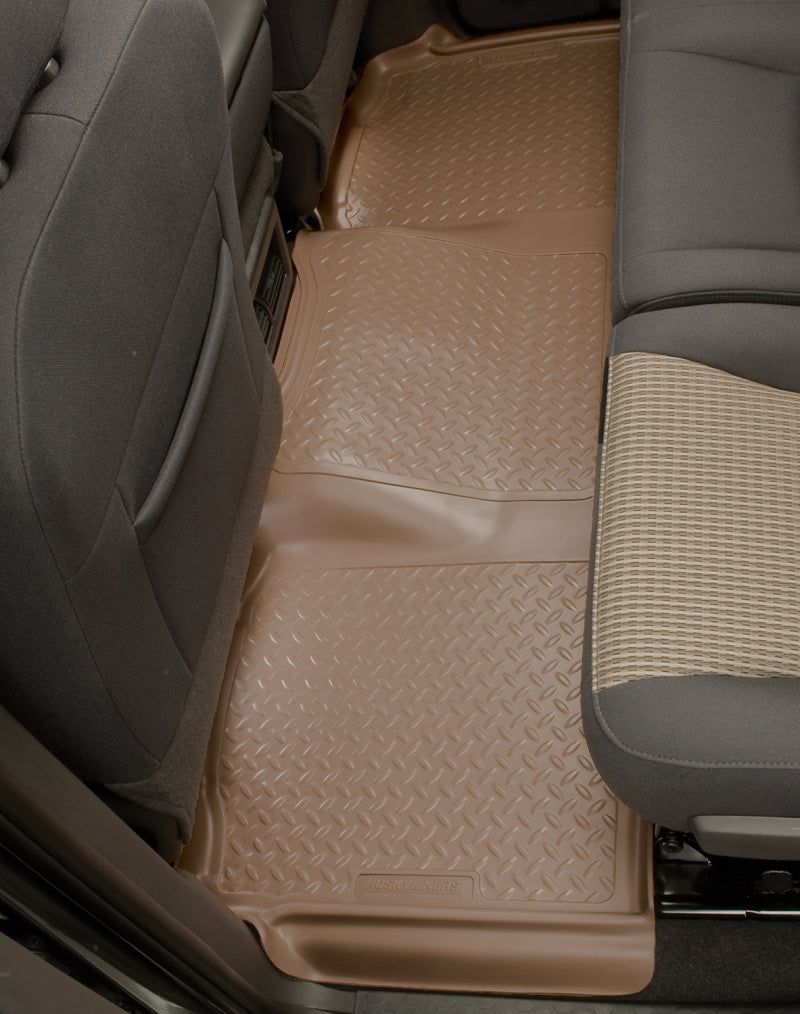 Husky Liners 97-05 Jeep Wrangler Classic Style 2nd Row Tan Floor Liners.