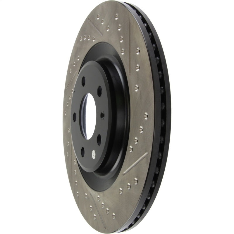 StopTech Slotted & Drilled Sport Brake Rotor.