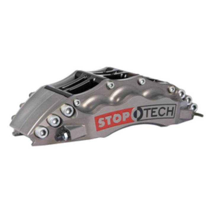 StopTech 08-13 BMW M3/11-12 1M Coupe Front BBK w/ ST-60 Trophy Calipers Slotted 380x35mm Rotors.