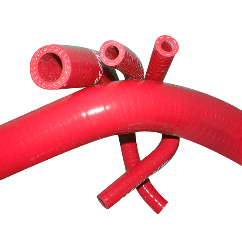 Mishimoto 88-91 Honda Civic Red Silicone Hose Kit.