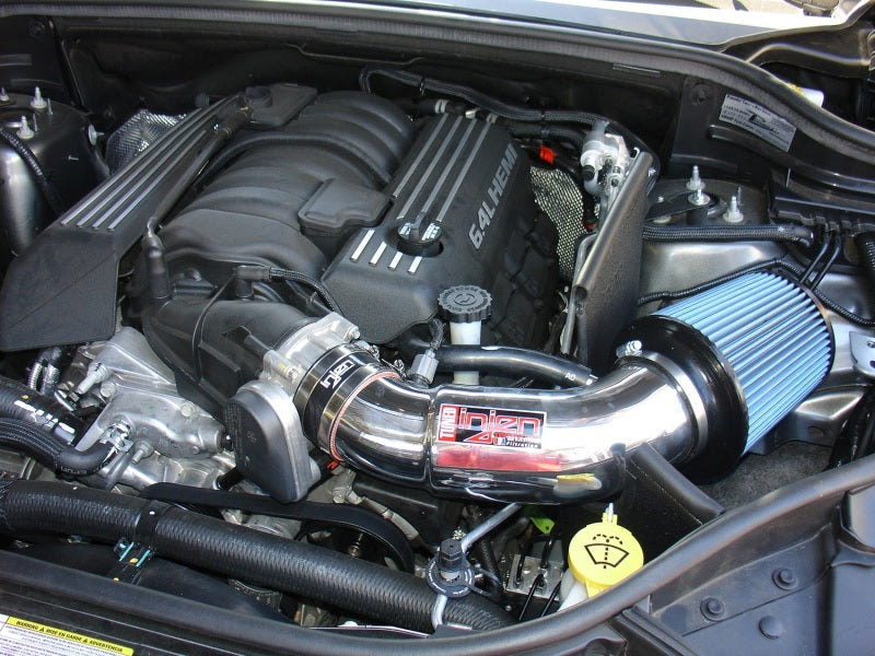 Injen 13 Jeep Grand Cherokee SRT-8 6.4L V8 Polished Short Ram Intake w/ Heat Shield.