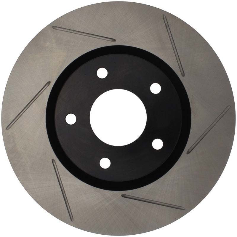 StopTech Power Slot 03-05 350Z / 03-04 G35 / 03-05 G35X SportStop Slotted Front Left Rotor.