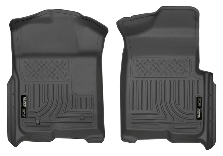 Husky Liners 09-12 Ford F-150 Regular/Super/Super Crew Cab WeatherBeater Black Floor Liners.