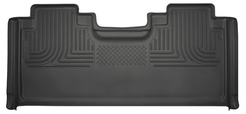 Husky Liners 15-23 Ford F-150 SuperCab WeatherBeater Black 2nd Seat Floor Liner.