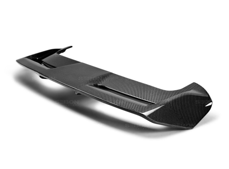 Seibon 12-13 Ford Focus OEM Style Carbon Fiber Rear Spoiler.