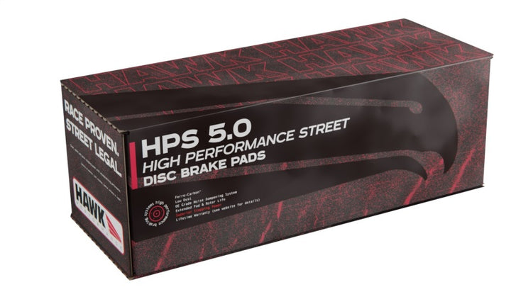 Hawk 18-19 Jeep Grand Cherokee Trackhawk HPS 5.0 Front Brake Pads.