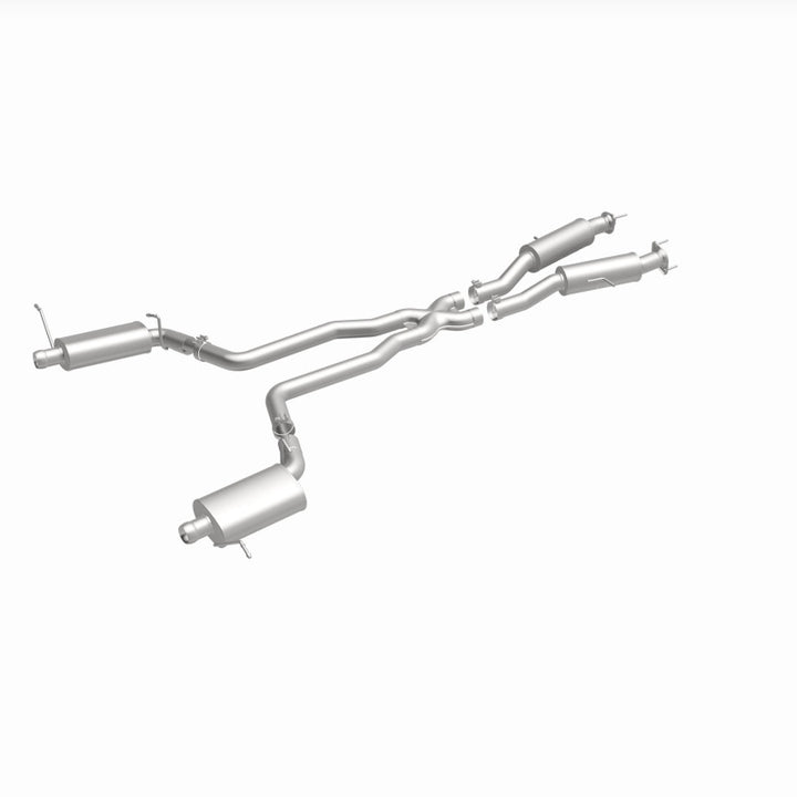 MagnaFlow 12 Jeep Grand Cherokee V8 6.4L Dual Split Rear Exit Stainless Cat Back Performance Exhaust.