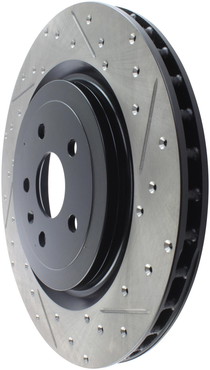 StopTech Slotted & Drilled Sport Brake Rotor.