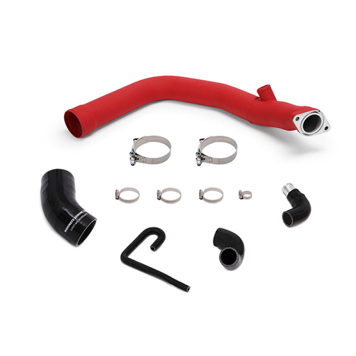 Mishimoto 2015 Subaru WRX Charge Pipe Kit - Wrinkle Red.