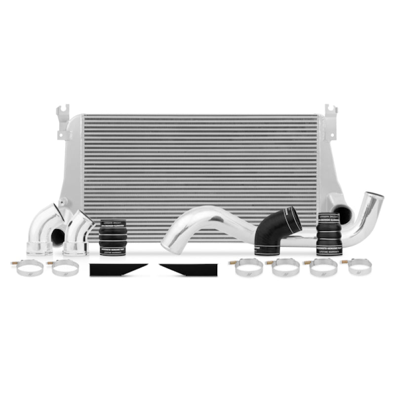 Mishimoto 06-10 Chevy 6.6L Duramax Intercooler Kit w/ Pipes (Silver).
