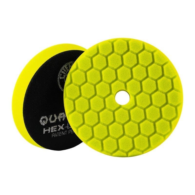 Chemical Guys Hex-Logic Quantum Heavy Cutting Pad - Yellow - 5.5in.