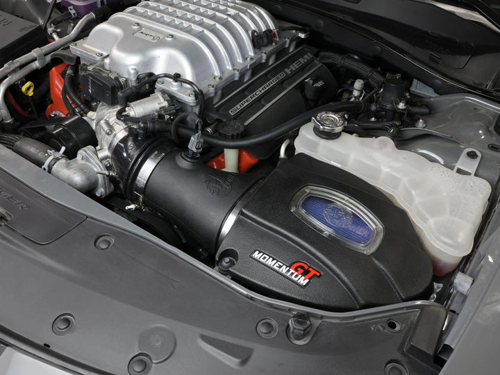 aFe Momentum GT 17-18 Dodge Charger/Challenger SRT Hellcat CAI(w/ Pro 5R Media Filter).