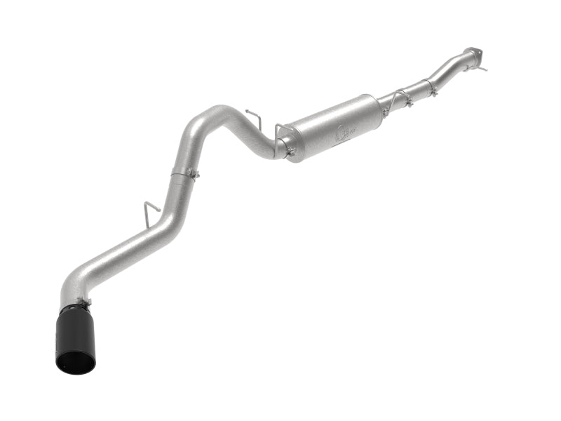 aFe Apollo GT Series 3in 409SS Cat-Back Exhaust w/ Black Tip 2020 GM 2500/3500HD V8 6.6L L8T.