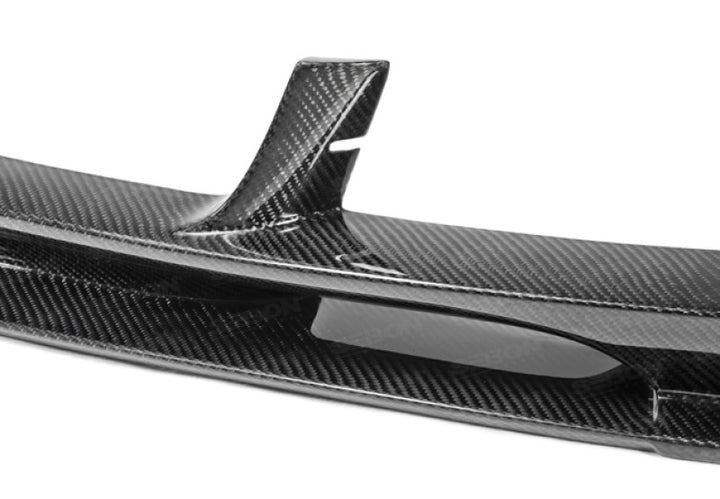 Seibon 12-13 BMW 5 Series (F10) KA-Style Carbon Fiber Front Lip.