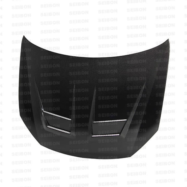 Seibon 10-11 VW Golf GTI 5K/MK6 DV Carbon Fiber Hood w/ Shaved Emblem.