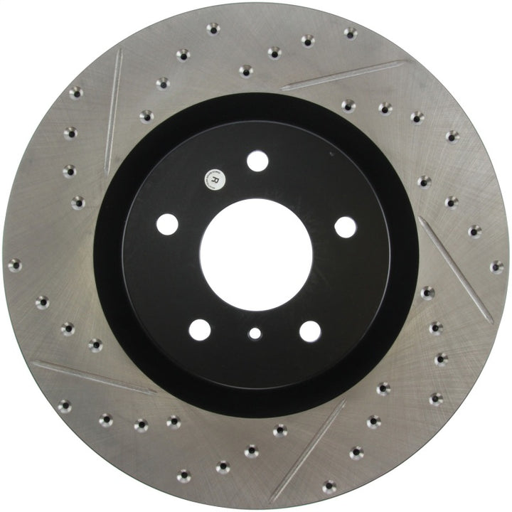 StopTech Slotted & Drilled Sport Brake Rotor.