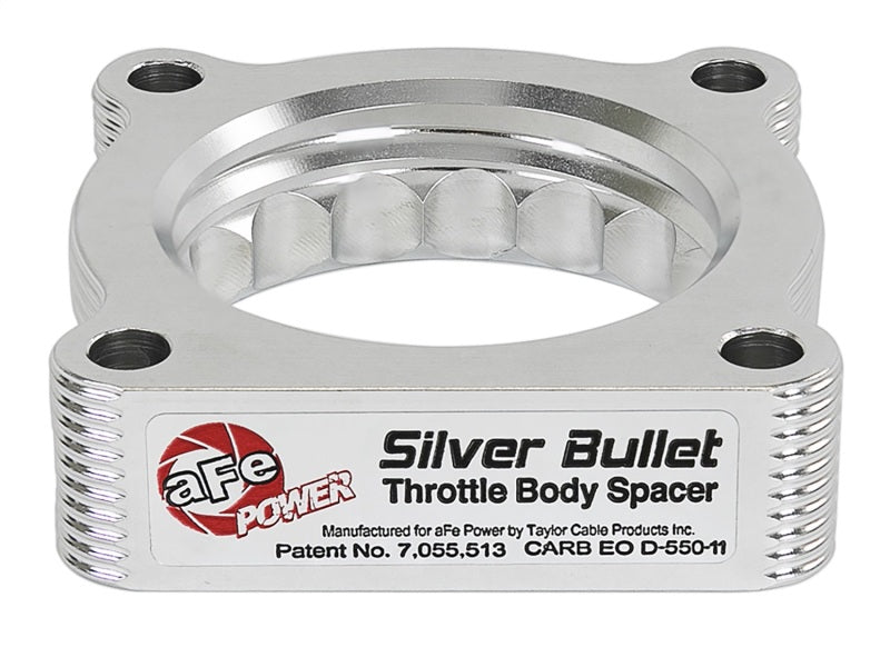 aFe Silver Bullet Throttle Body Spacers TBS Toyota Tacoma 05-11 V6-4.0L.