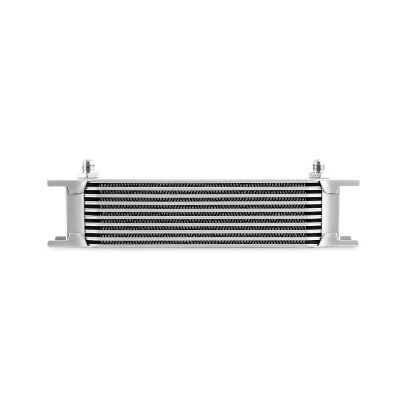 Mishimoto Universal -6AN 10 Row Oil Cooler - Silver.