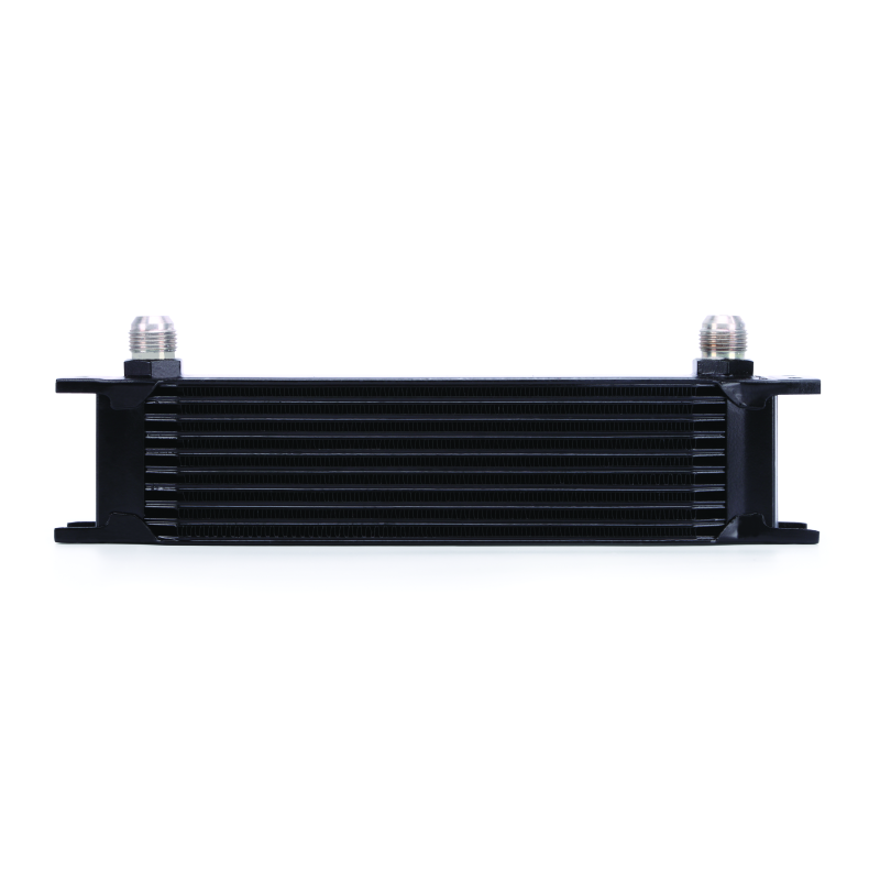 Mishimoto Universal 10 Row Oil Cooler - Black.