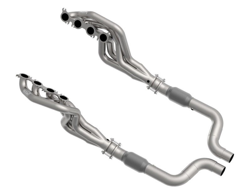 Kooks 2020 Mustang GT500 5.2L 2in x 3in SS Headers w/GREEN Catted Connection Pipe.