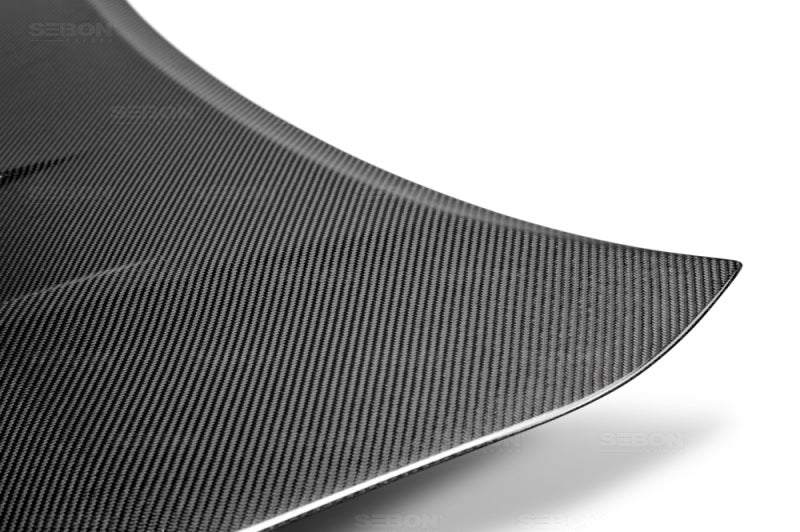 Seibon 14-15 Honda Civic 2dr TS-Style Carbon Fiber Hood.