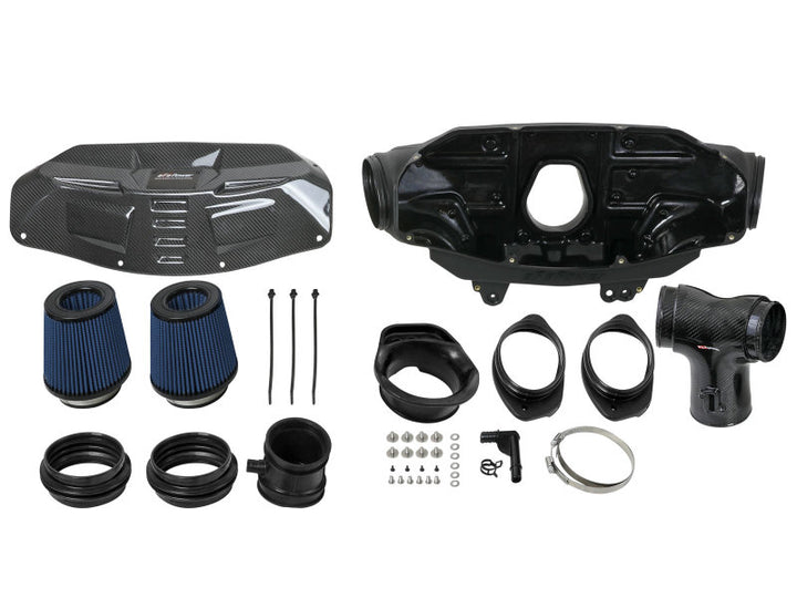 aFe Black Series Carbon Fiber Pro 5R Air Intake System 2020 Chevrolet Corvette C8 V8 6.2L.