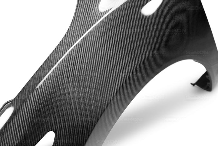 Seibon 14-15 Honda Civic 2 Door OE-Style Carbon Fiber Fenders.