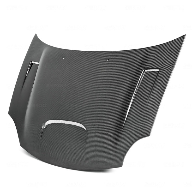 Seibon 03-05 Dodge Neon SRT-4 DV-Style Carbon Fiber Hood.