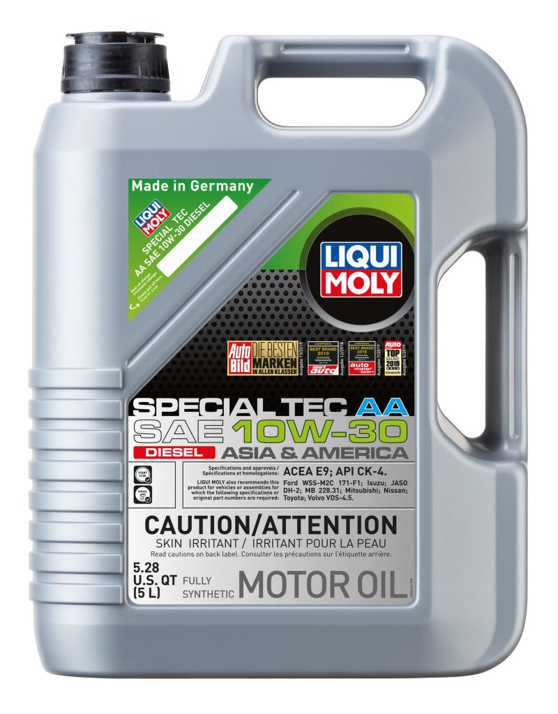 LIQUI MOLY 5L Special Tec AA Motor Oil SAE 10W30 Diesel.