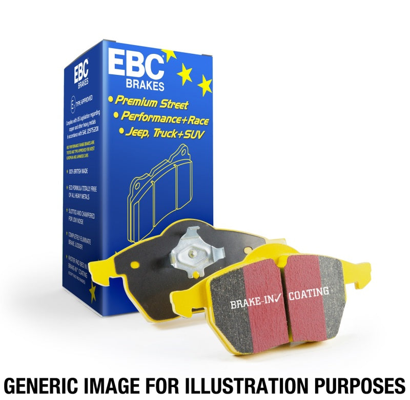 EBC 02-04 Mercedes-Benz C32 AMG (W203) 3.2 Supercharged Yellowstuff Front Brake Pads.