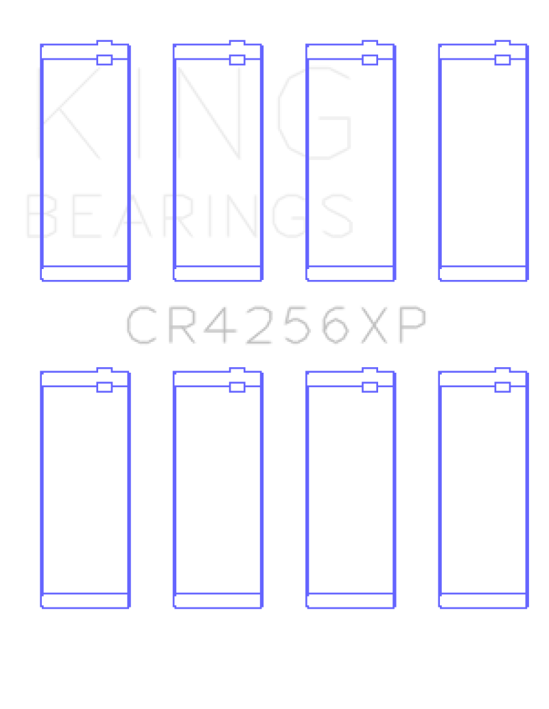 King 03-05 Dodge Neon SRT4 2.4L (Size STDX) Performance Rod Bearing Set.