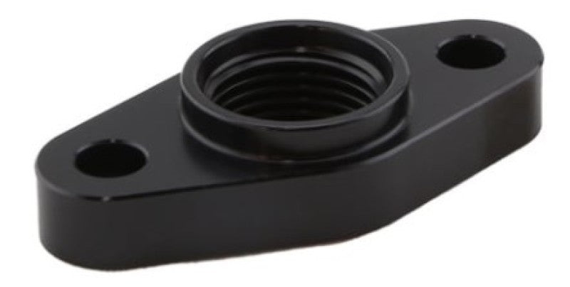 Turbosmart Billet Turbo Drain Adapter w/ Silicon O-Ring 52mm Mounting Holes - T3/T4 Style Fit.