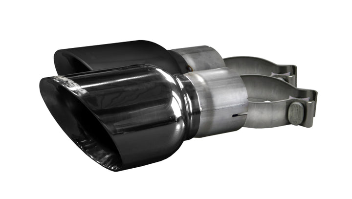 Corsa 15-17 Ford Mustang GT 3.0in Inlet / 4.5in Outlet Black PVD Tip Kit (For Corsa Exhaust Only).