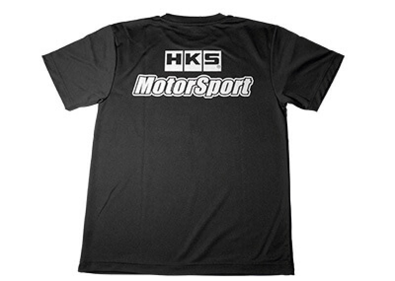 HKS T-SHIRT MOTOR SPORT BLACK XL.