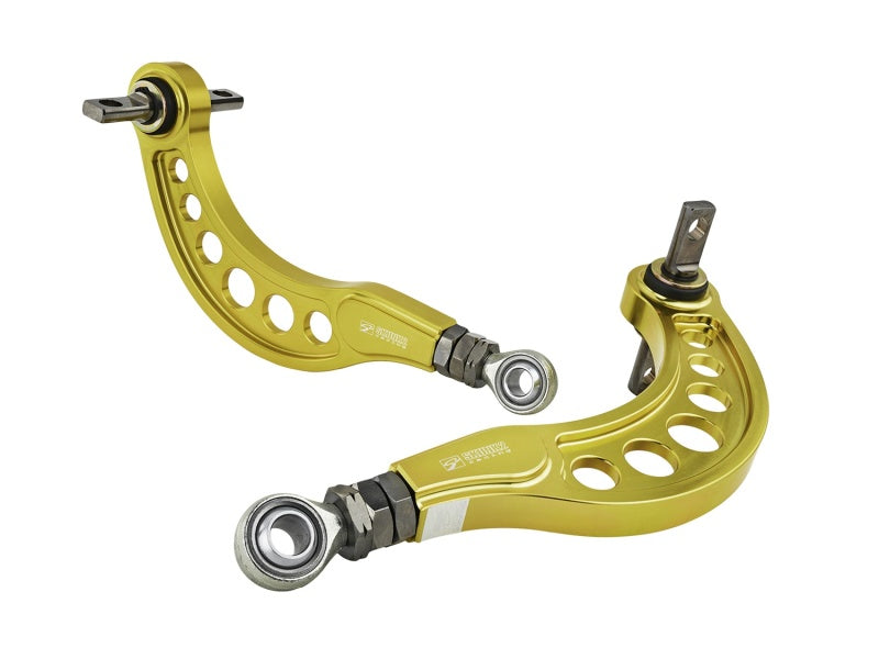 Skunk2 Pro Series 06-09 Honda Civic Gold Anodized Adjustable Rear Camber Kits.