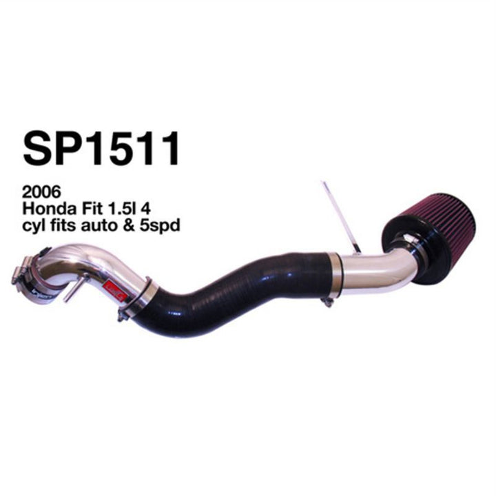 Injen 07-08 Fit 1.5L 4 Cyl. Polished Cold Air Intake.