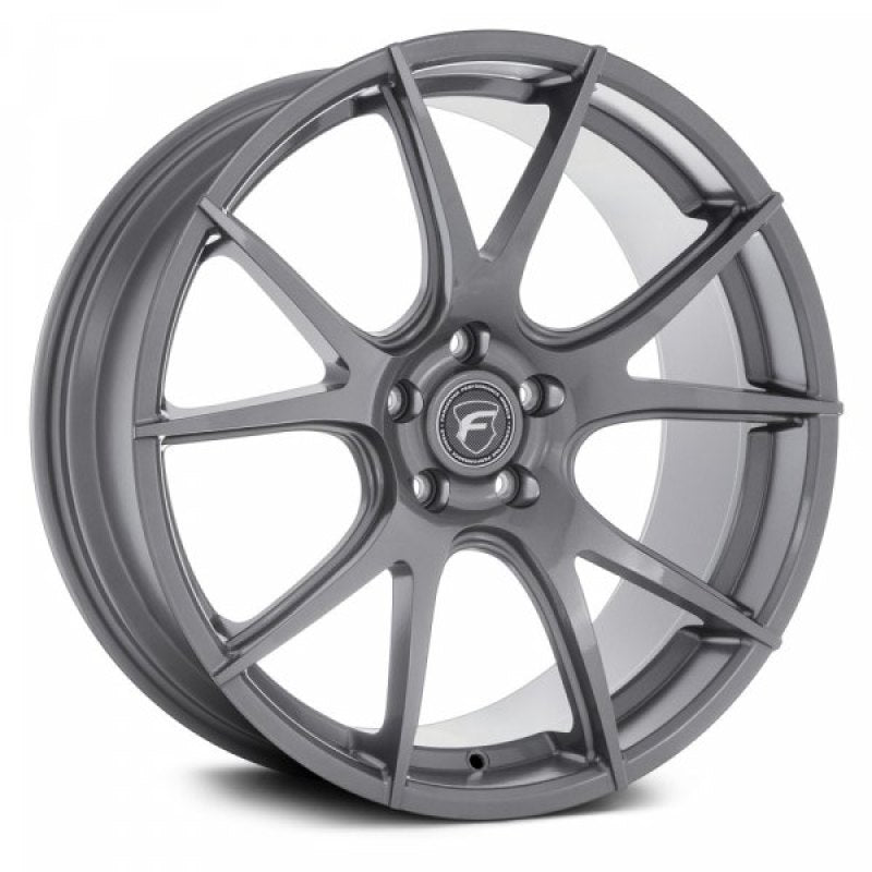 Forgestar CF5V 20x9 / 5x114.3 BP / ET35 / 6.4in BS Gloss Anthracite Wheel.