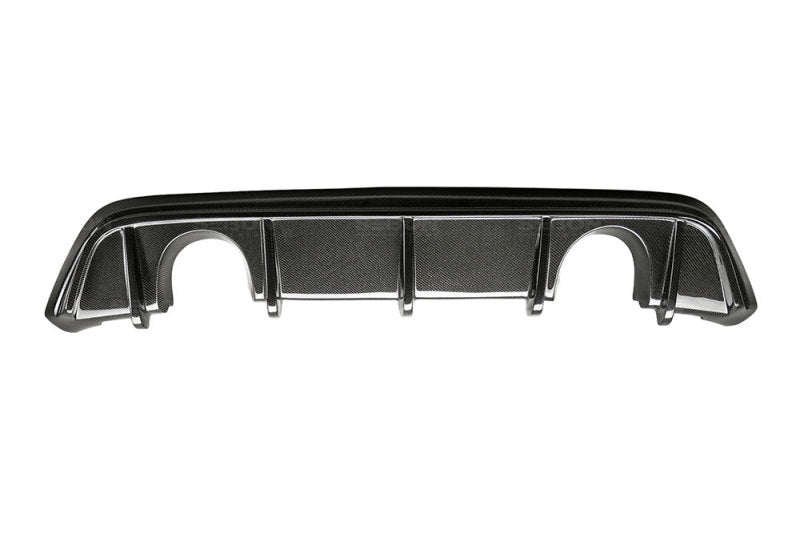 Seibon 15-16 Ford Focus OE-Style Carbon Fiber Rear Bumper Lip.