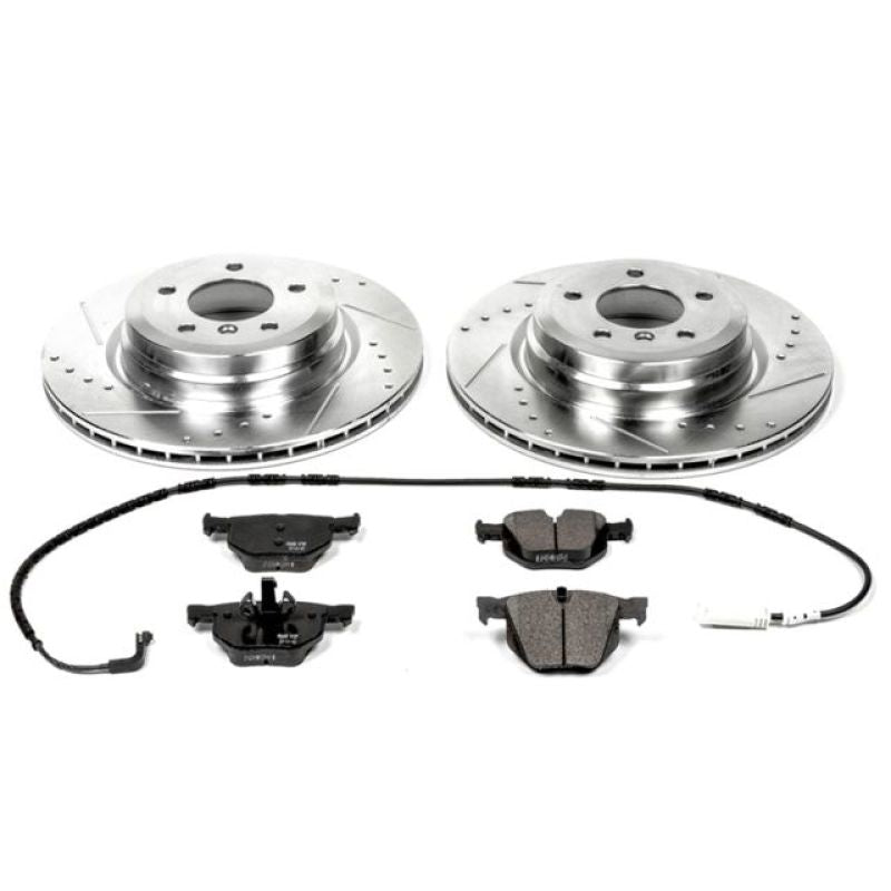 Power Stop 2006 BMW 330i Rear Z23 Evolution Sport Brake Kit.