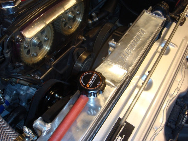 Mishimoto 83-87 Toyota Corolla Manual Aluminum Radiator.