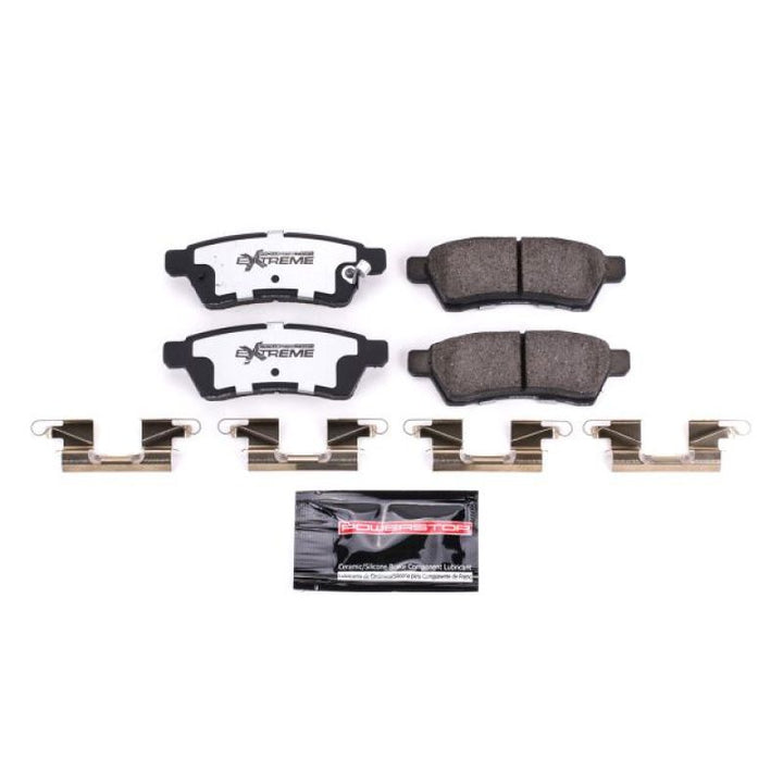 Power Stop 05-19 Nissan Frontier Rear Z36 Truck & Tow Brake Pads w/Hardware.