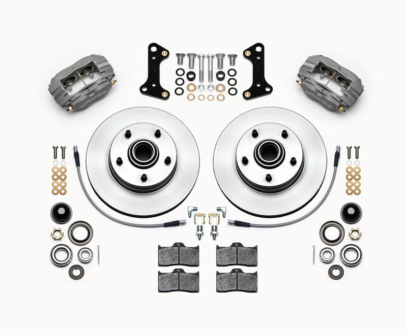Wilwood Forged Dynalite-M Front Kit 11.00in 1 PC Rotor&Hub 67-69 Camaro 64-72 Nova Chevelle.
