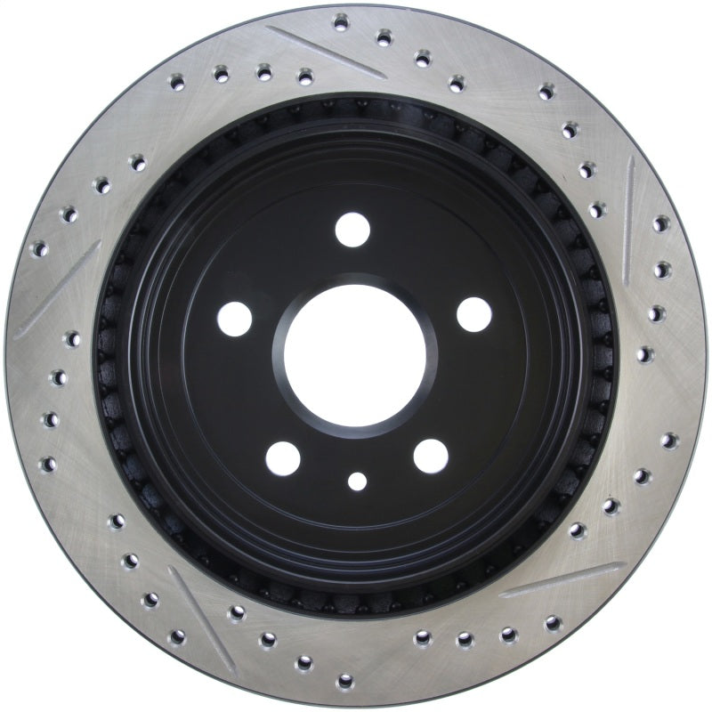 StopTech Slotted & Drilled Sport Brake Rotor.