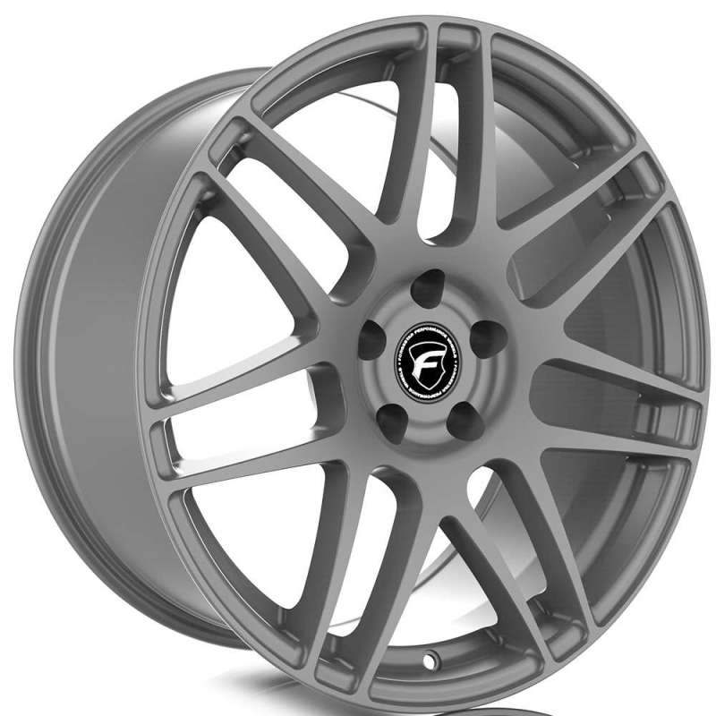 Forgestar F14 20x9.0 / 5x120 BP / ET35 / 6.4in BS Gloss Anthracite Wheel.
