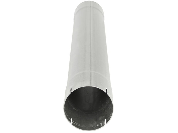 aFe MACHForce XP Exhausts Muffler Delete Aluminized 4 ID In/Out 8 Dia.
