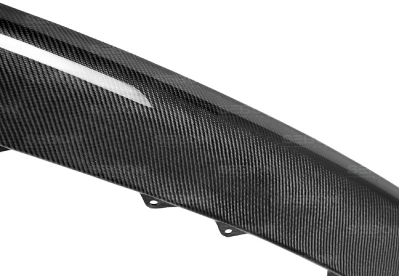 Seibon 14 Lexus IS350 F Sport OEM-Style Carbon Fiber Rear Lip.